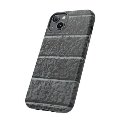 Phone Case-BLACK BRICK | Tough-PhoneCaseBoss-Phone-Best-Phone-Cases