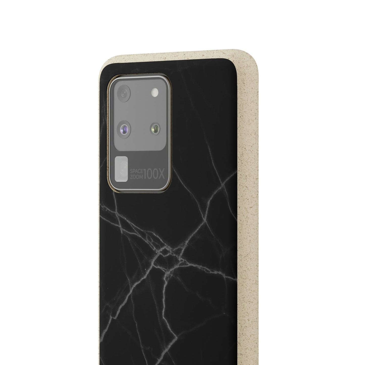 Biodegradeable iPhone Case Earth Friendly Android Phone Case-BLACK MARBLE | Biocase-PhoneCaseBoss-Phone-Best-Phone-Cases