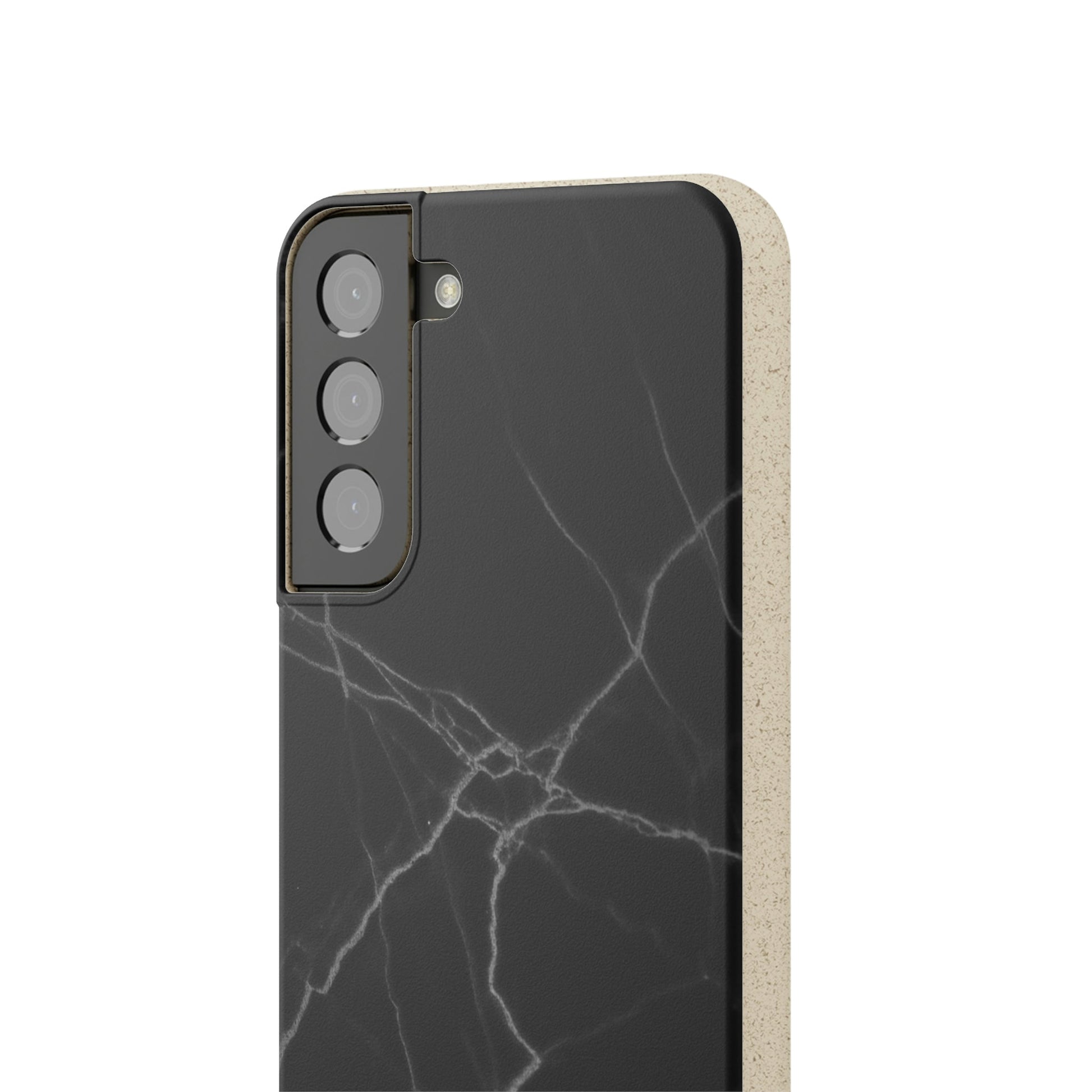 Biodegradeable iPhone Case Earth Friendly Android Phone Case-BLACK MARBLE | Biocase-PhoneCaseBoss-Phone-Best-Phone-Cases