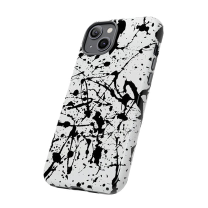 Phone Case-BLACK SPLATTER | Tough-PhoneCaseBoss-Phone-Best-Phone-Cases