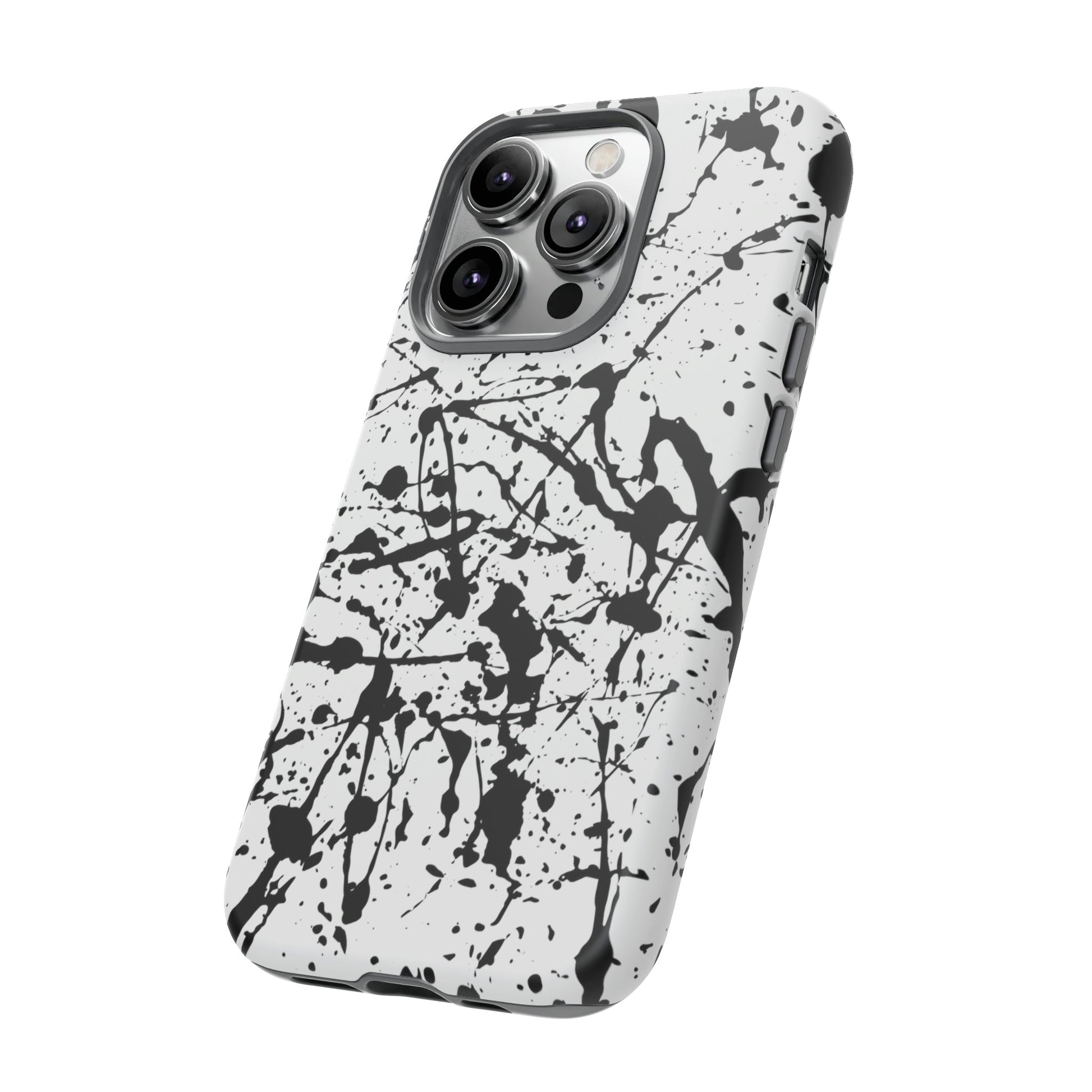 Phone Case-BLACK SPLATTER | Tough-PhoneCaseBoss-Phone-Best-Phone-Cases