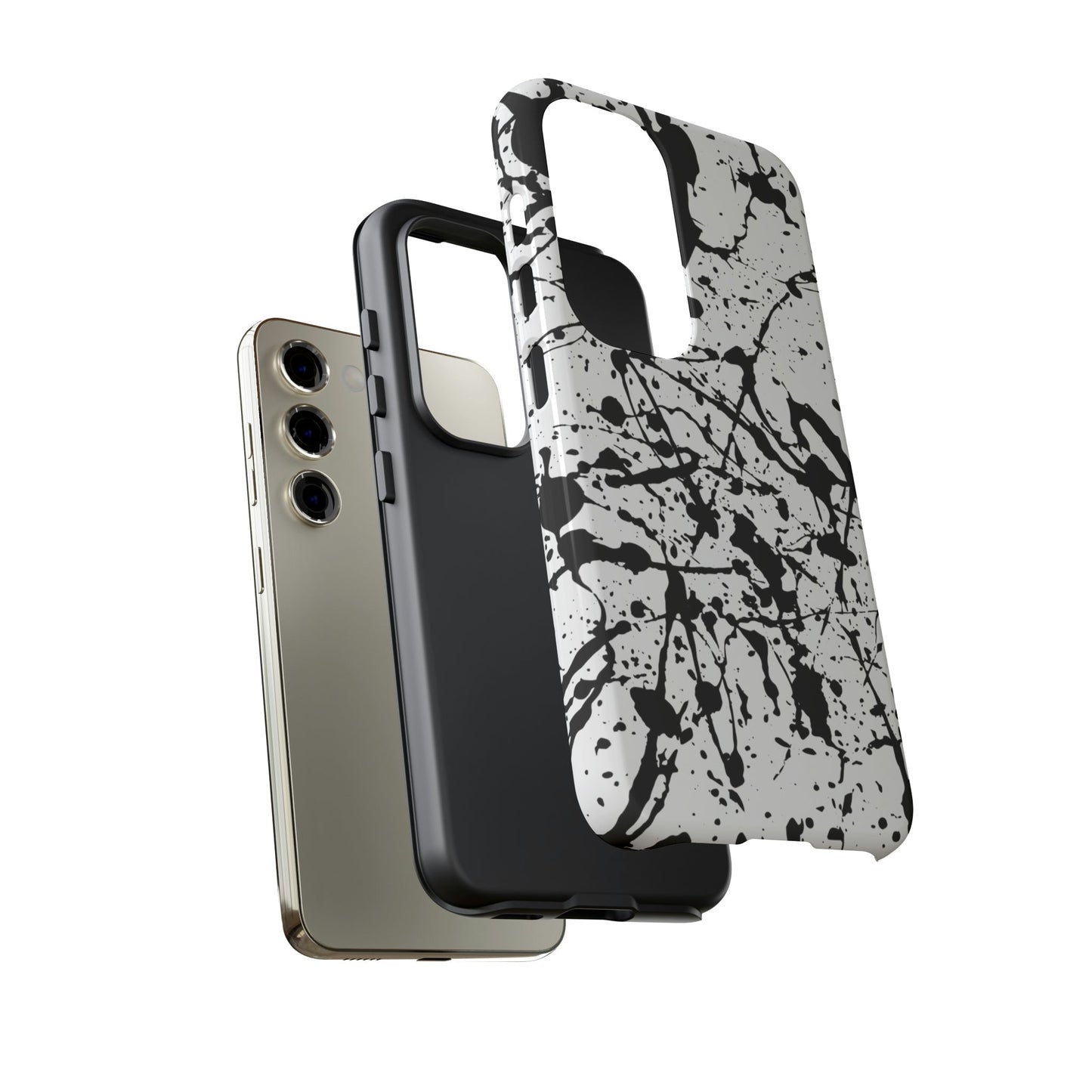 Phone Case-BLACK SPLATTER | Tough-PhoneCaseBoss-Phone-Best-Phone-Cases