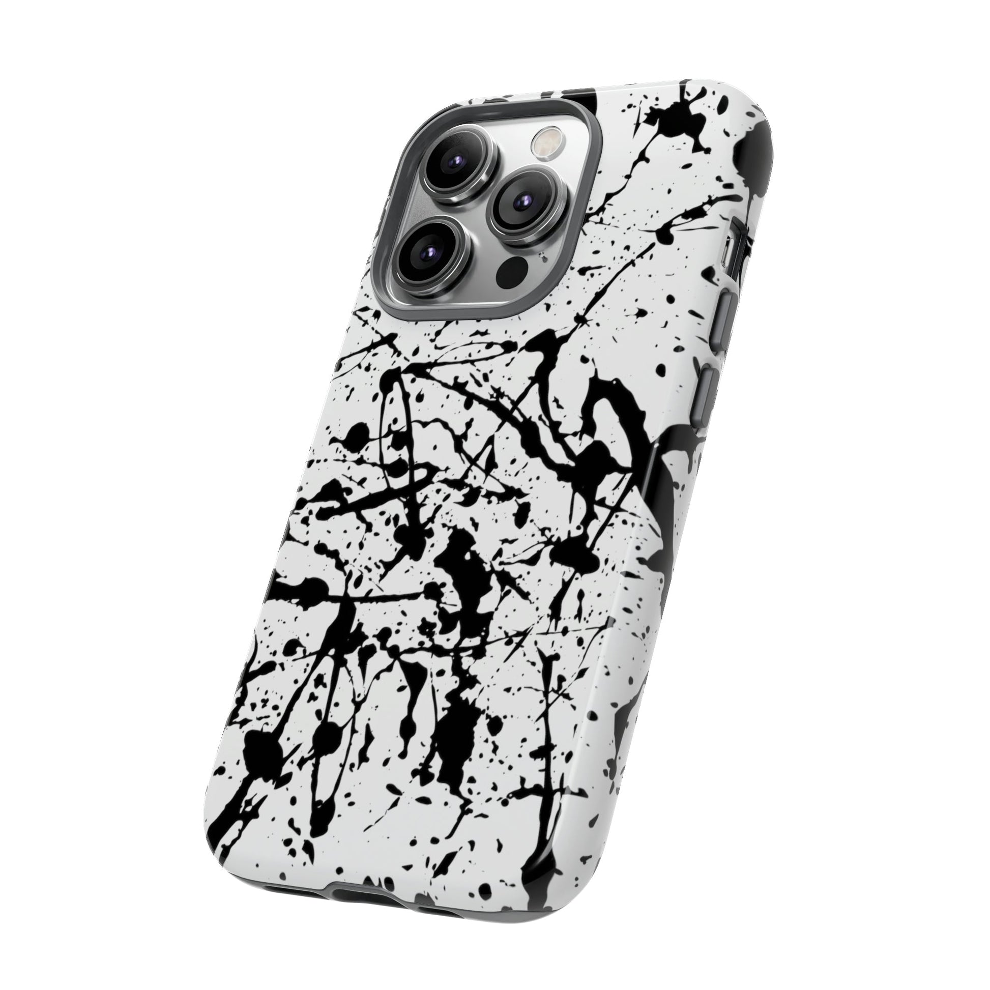 Phone Case-BLACK SPLATTER | Tough-PhoneCaseBoss-Phone-Best-Phone-Cases