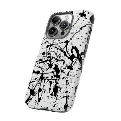 Phone Case-BLACK SPLATTER | Tough-PhoneCaseBoss-Phone-Best-Phone-Cases