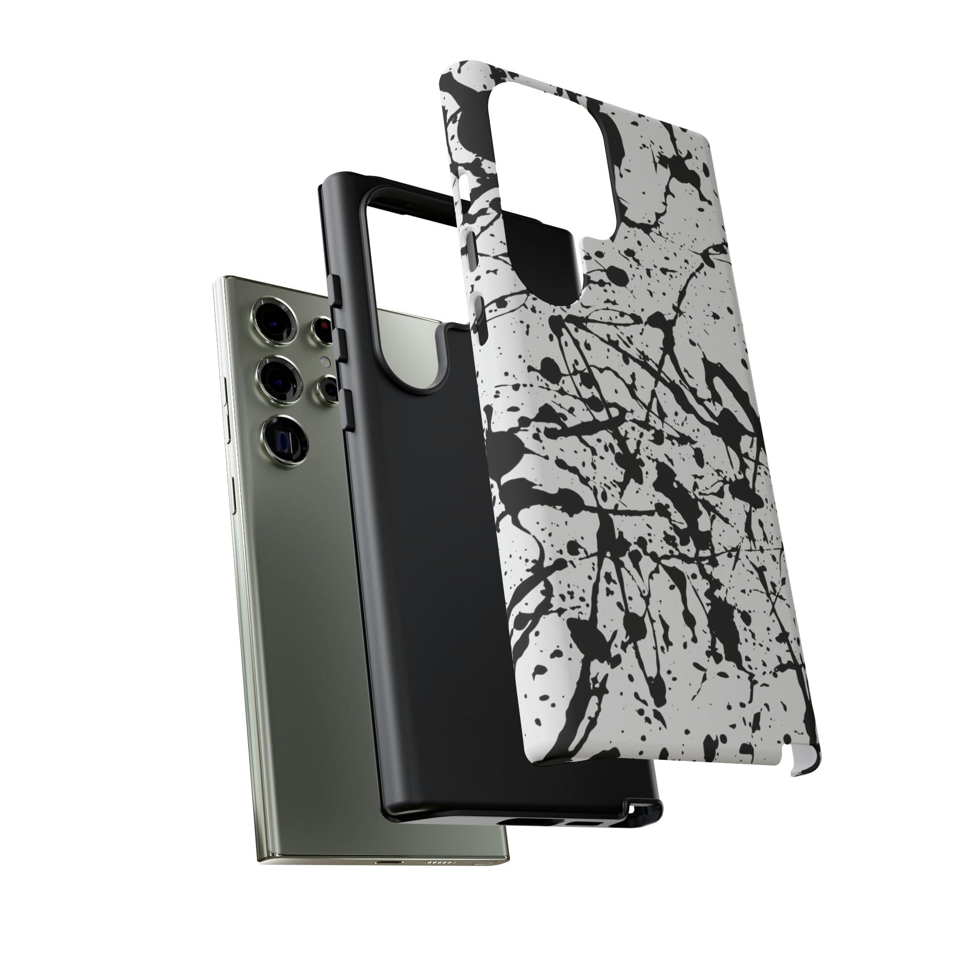 Phone Case-BLACK SPLATTER | Tough-PhoneCaseBoss-Phone-Best-Phone-Cases