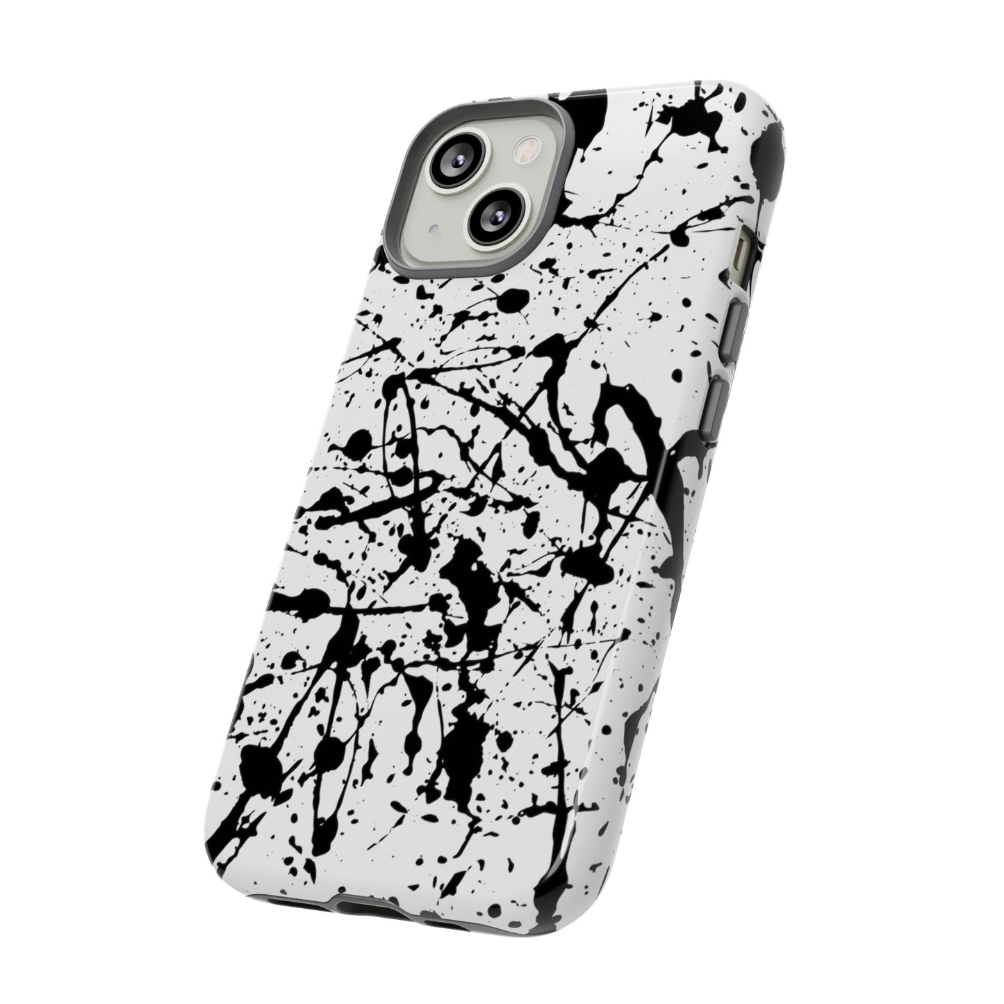 Phone Case-BLACK SPLATTER | Tough-PhoneCaseBoss-Phone-Best-Phone-Cases