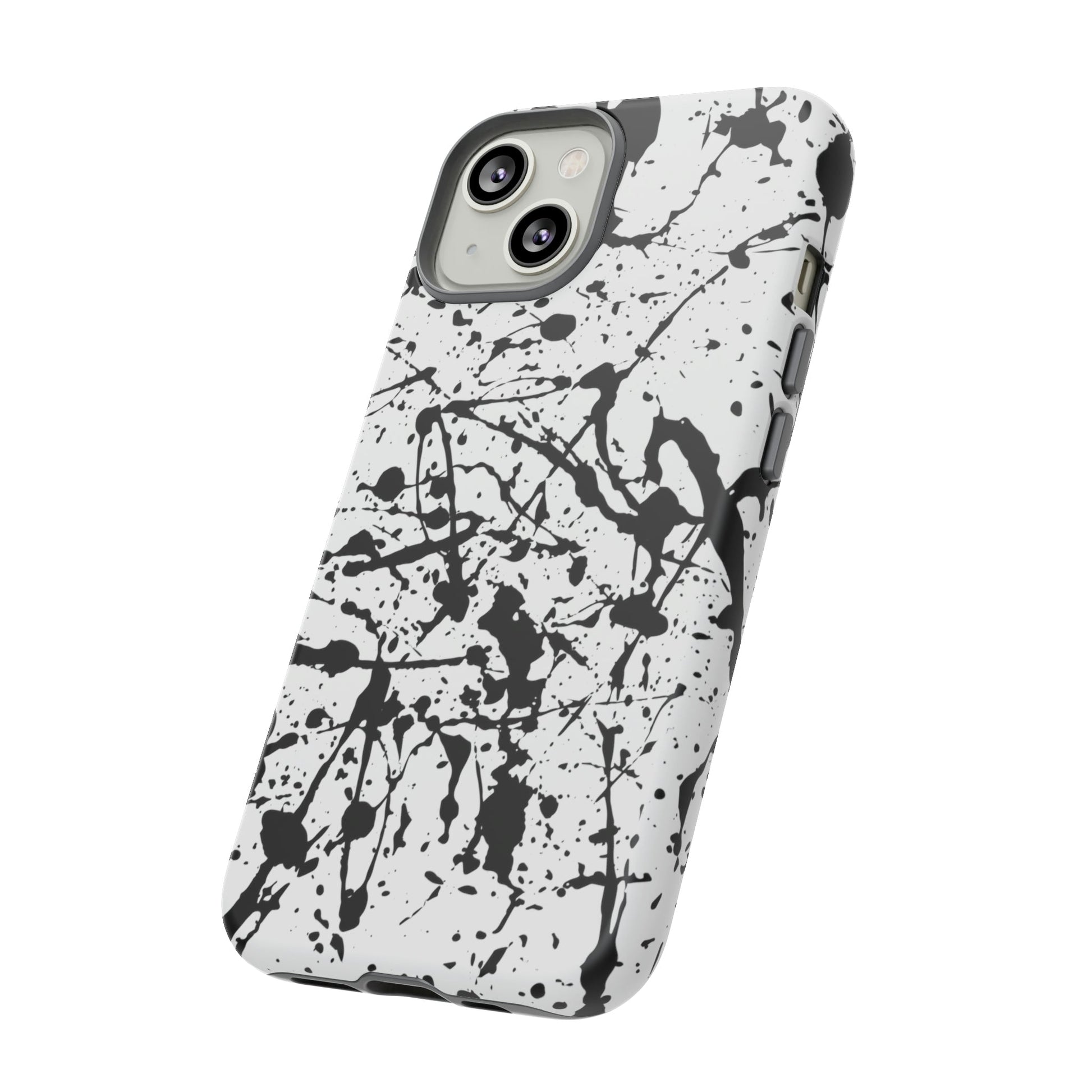 Phone Case-BLACK SPLATTER | Tough-PhoneCaseBoss-Phone-Best-Phone-Cases