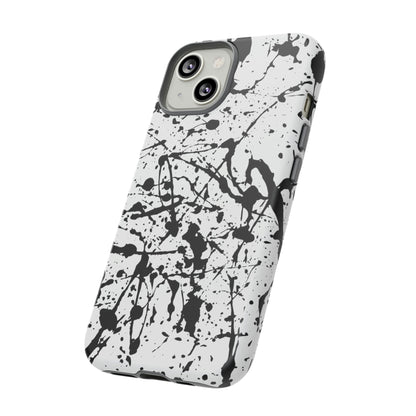 Phone Case-BLACK SPLATTER | Tough-PhoneCaseBoss-Phone-Best-Phone-Cases