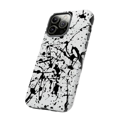 Phone Case-BLACK SPLATTER | Tough-PhoneCaseBoss-Phone-Best-Phone-Cases