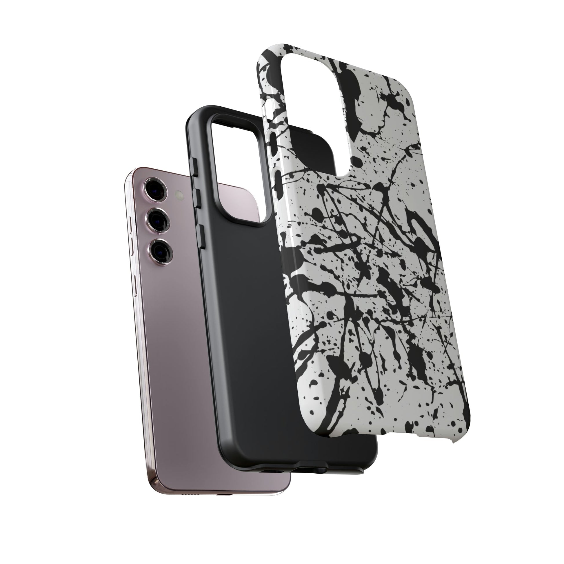 Phone Case-BLACK SPLATTER | Tough-PhoneCaseBoss-Phone-Best-Phone-Cases