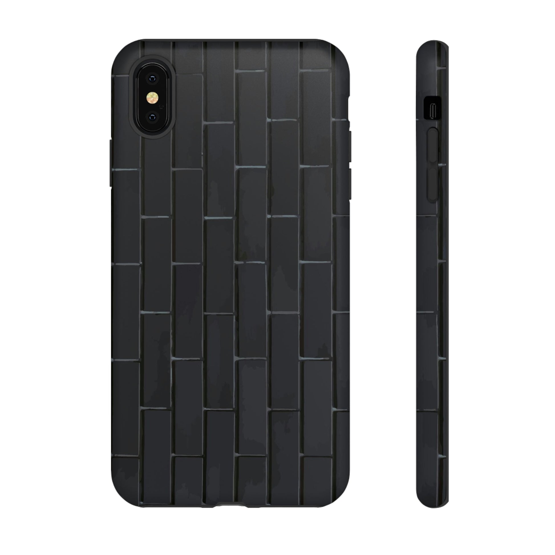 Phone Case-BLACK WALL | Tough-iPhone XS MAX-Matte-PhoneCaseBoss-Phone-Best-Phone-Cases