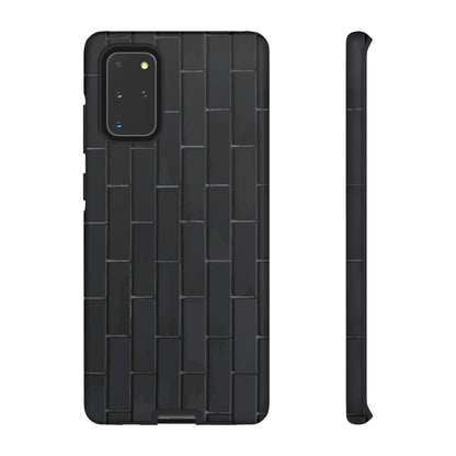 Phone Case-BLACK WALL | Tough-Samsung Galaxy S20+-Matte-PhoneCaseBoss-Phone-Best-Phone-Cases