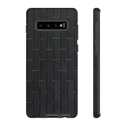 Phone Case-BLACK WALL | Tough-Samsung Galaxy S10 Plus-Matte-PhoneCaseBoss-Phone-Best-Phone-Cases