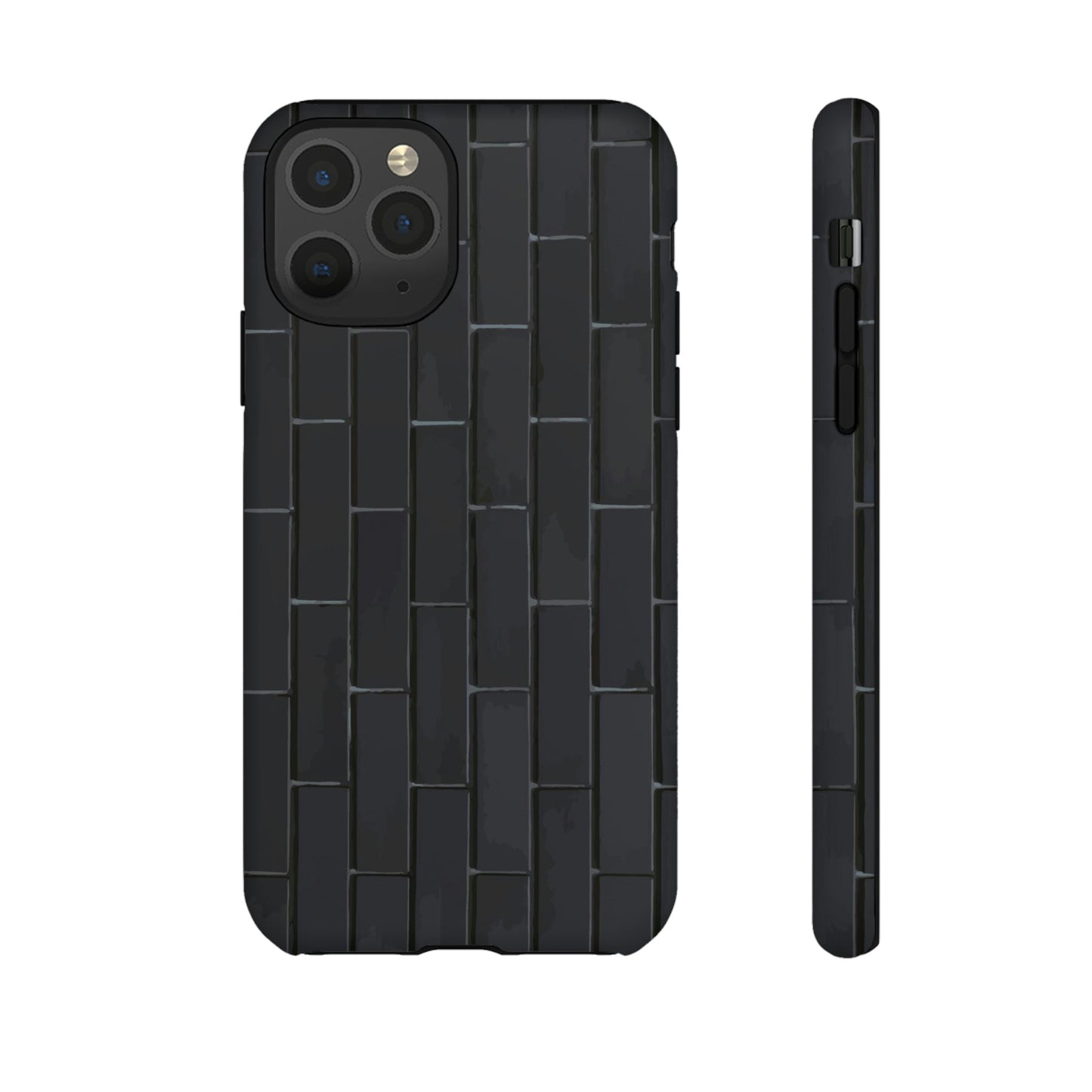 Phone Case-BLACK WALL | Tough-iPhone 11 Pro-Matte-PhoneCaseBoss-Phone-Best-Phone-Cases