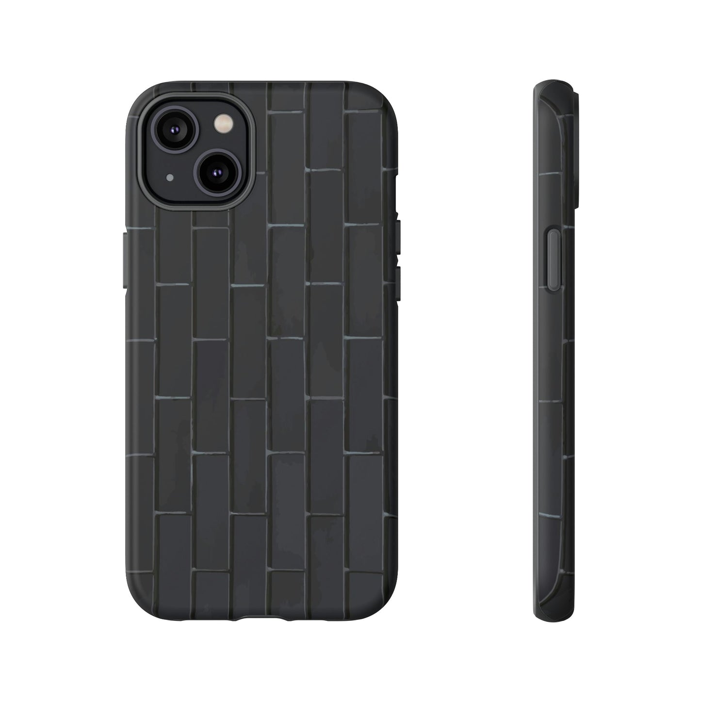 Phone Case-BLACK WALL | Tough-iPhone 14 Plus-Matte-PhoneCaseBoss-Phone-Best-Phone-Cases