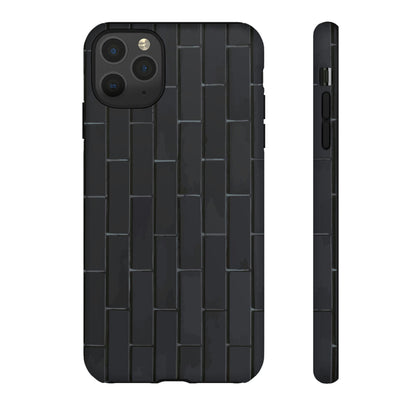 Phone Case-BLACK WALL | Tough-iPhone 11 Pro Max-Matte-PhoneCaseBoss-Phone-Best-Phone-Cases