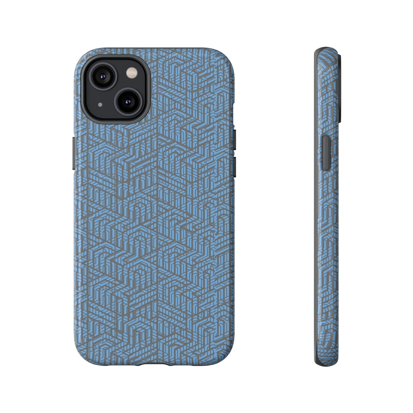 Phone Case-BLU GRADUS | Tough-iPhone 14 Plus-Glossy-PhoneCaseBoss-Phone-Best-Phone-Cases