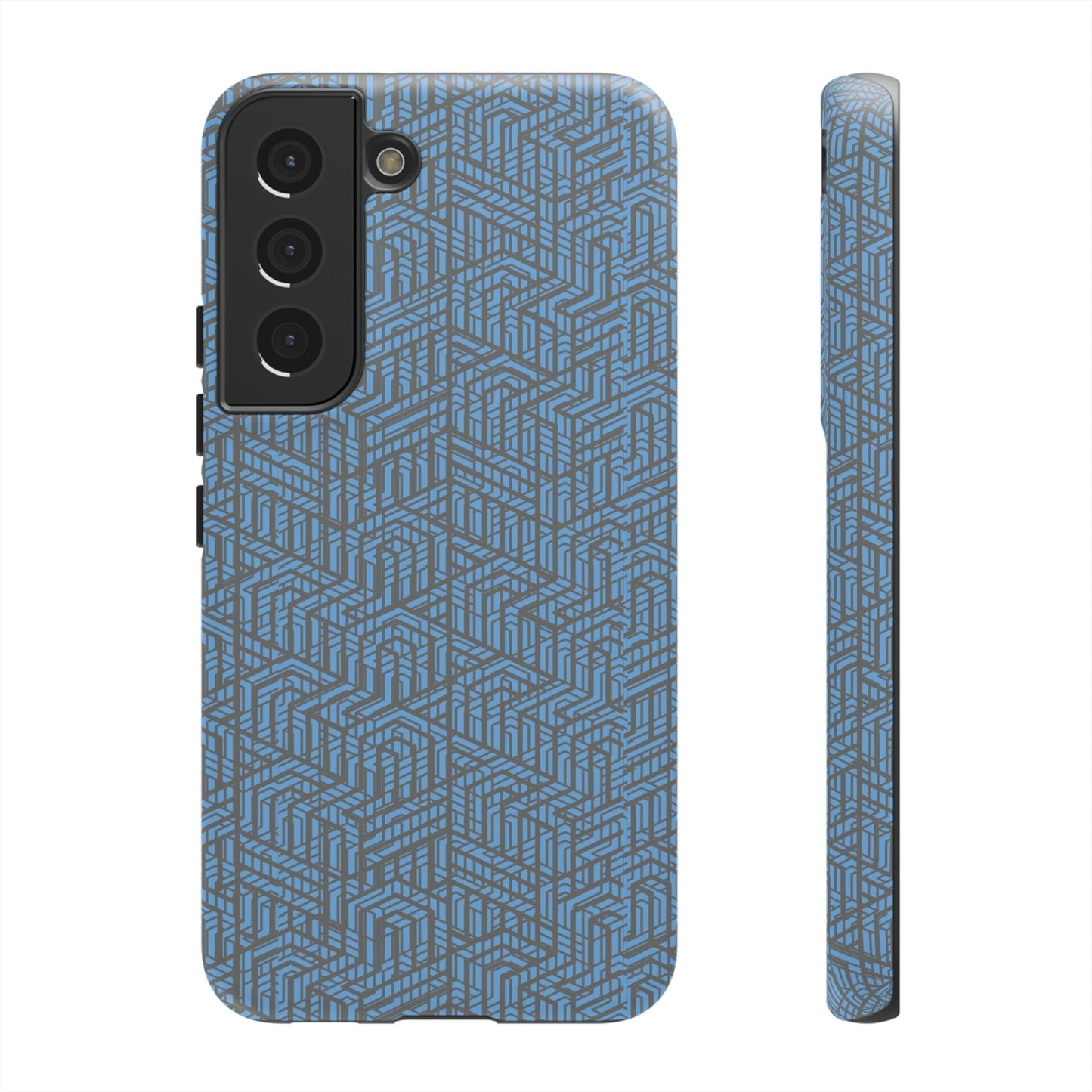 Phone Case-BLU GRADUS | Tough-Samsung Galaxy S22-Matte-PhoneCaseBoss-Phone-Best-Phone-Cases