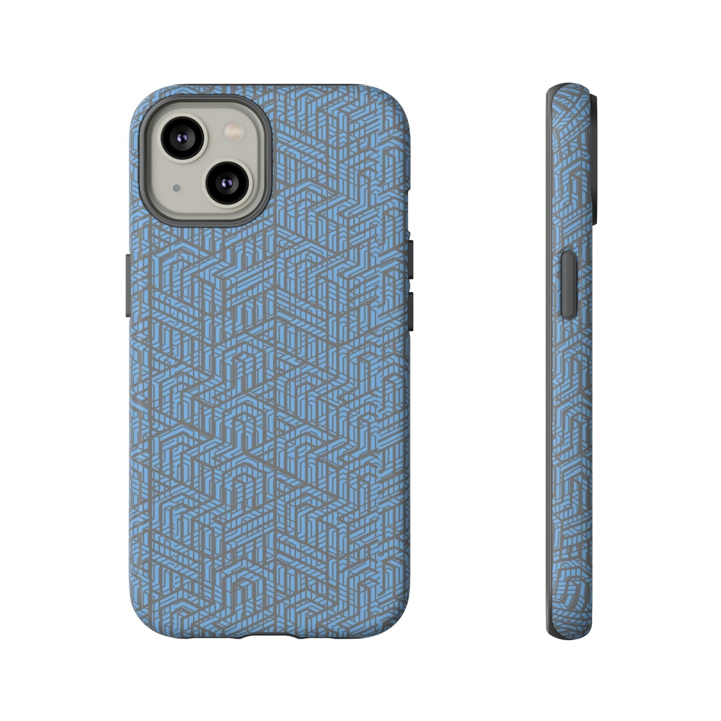 Phone Case-BLU GRADUS | Tough-iPhone 14-Matte-PhoneCaseBoss-Phone-Best-Phone-Cases