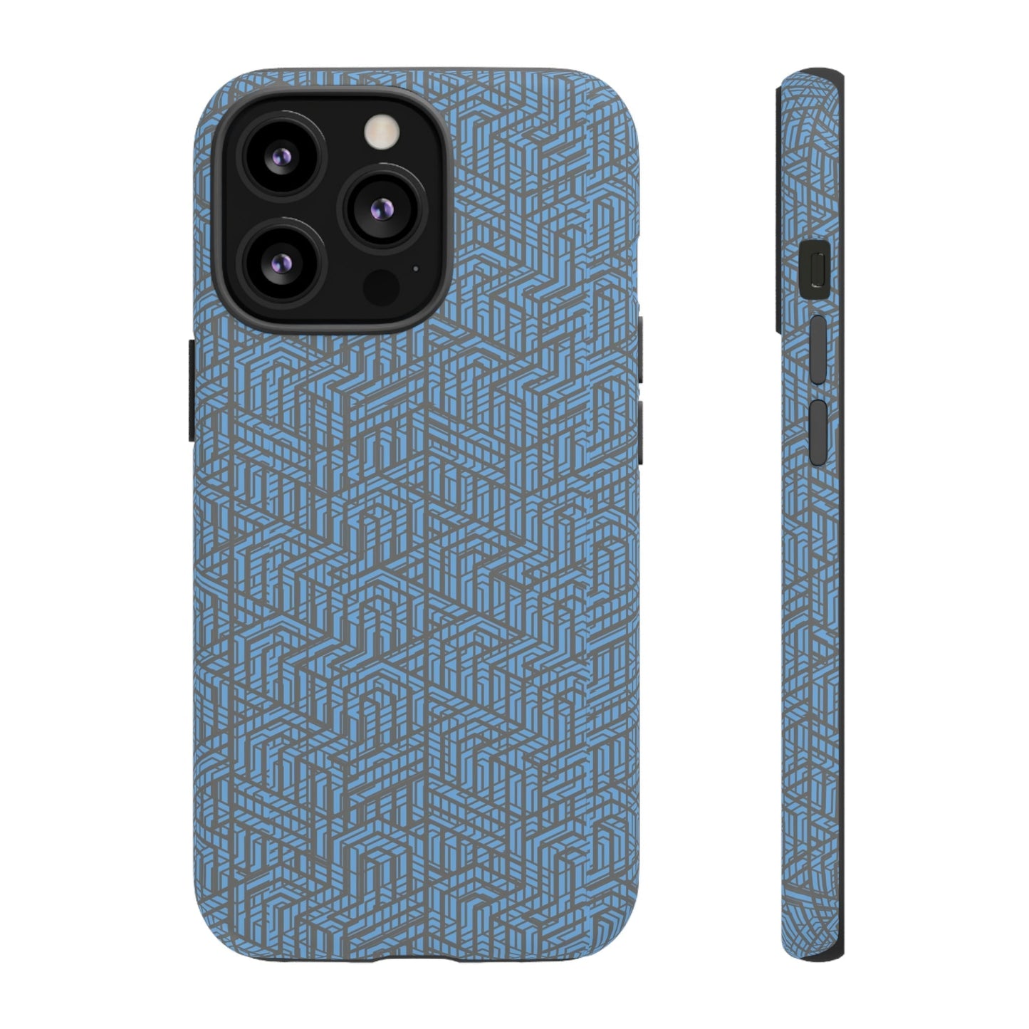 Phone Case-BLU GRADUS | Tough-iPhone 13 Pro-Matte-PhoneCaseBoss-Phone-Best-Phone-Cases