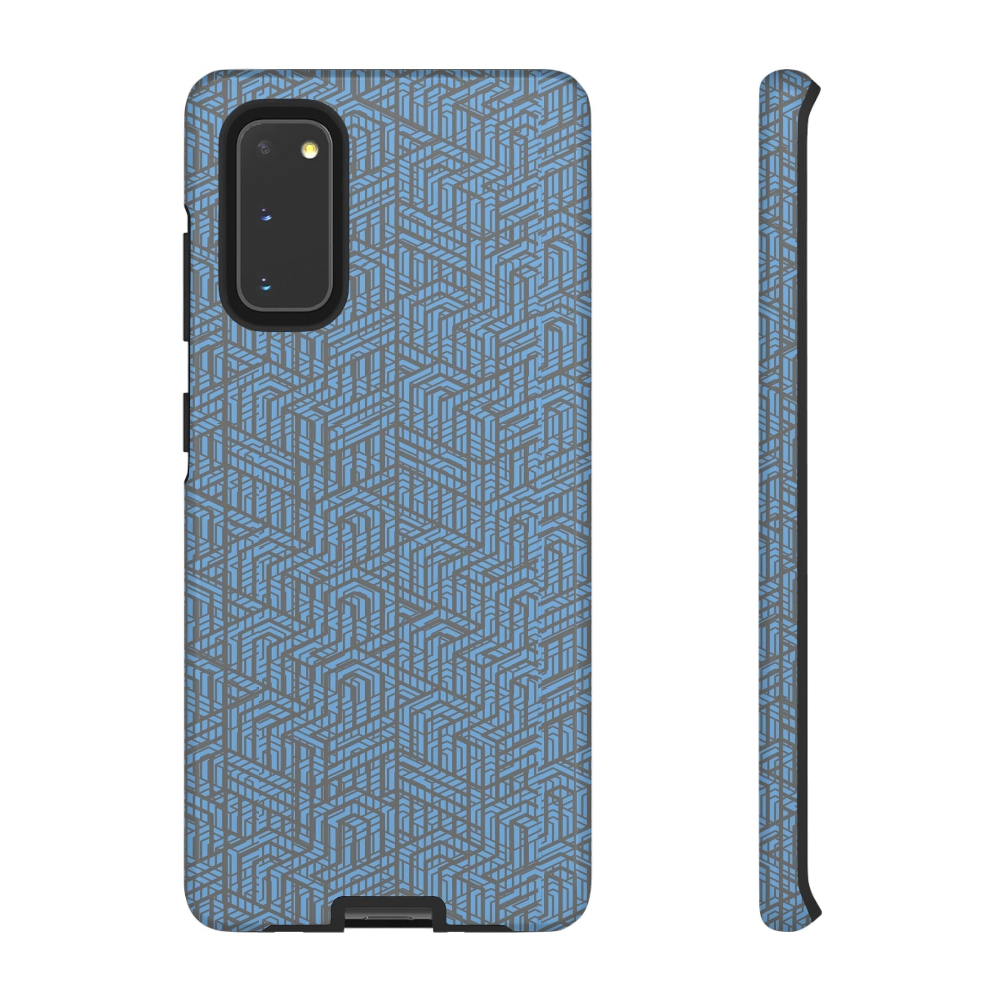 Phone Case-BLU GRADUS | Tough-Samsung Galaxy S20-Glossy-PhoneCaseBoss-Phone-Best-Phone-Cases