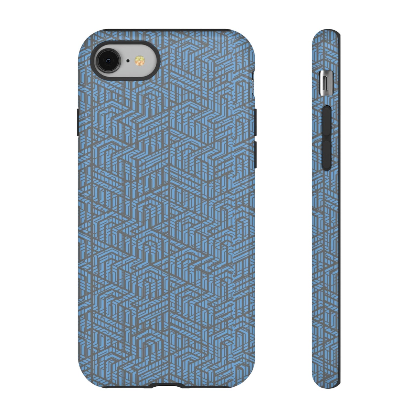 Phone Case-BLU GRADUS | Tough-iPhone 8-Glossy-PhoneCaseBoss-Phone-Best-Phone-Cases