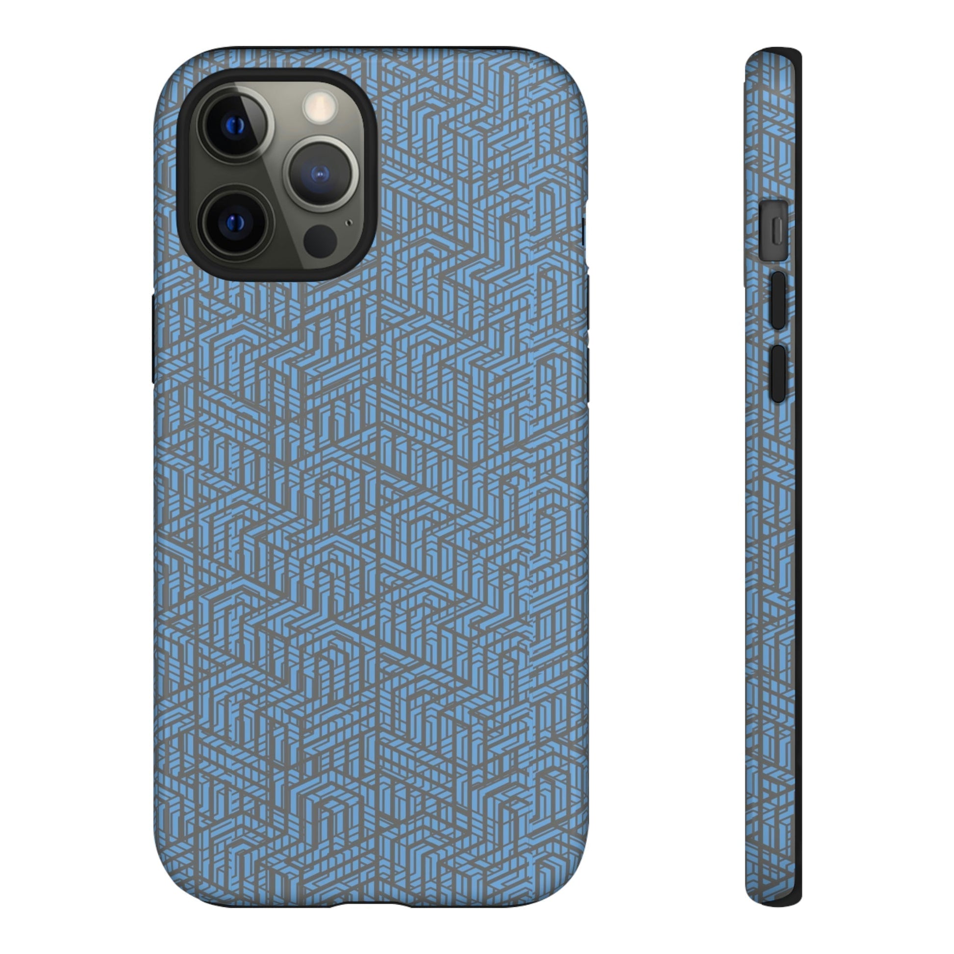 Phone Case-BLU GRADUS | Tough-iPhone 12 Pro Max-Glossy-PhoneCaseBoss-Phone-Best-Phone-Cases