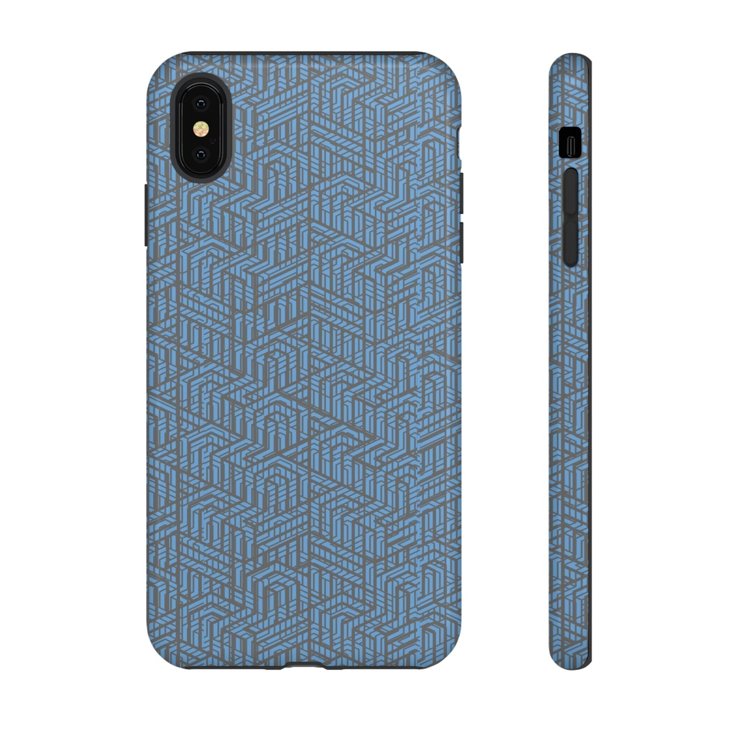 Phone Case-BLU GRADUS | Tough-iPhone XS MAX-Glossy-PhoneCaseBoss-Phone-Best-Phone-Cases