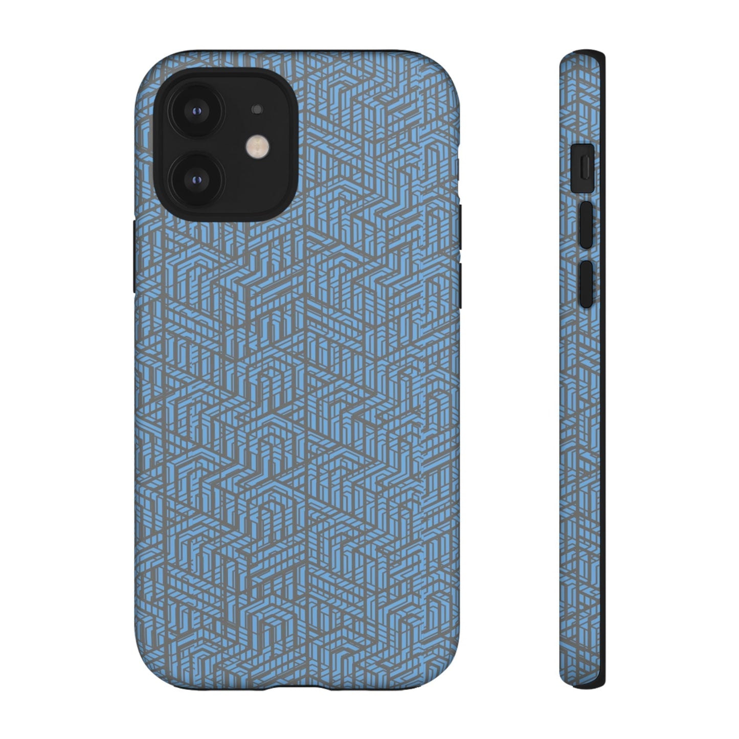 Phone Case-BLU GRADUS | Tough-iPhone 12-Matte-PhoneCaseBoss-Phone-Best-Phone-Cases