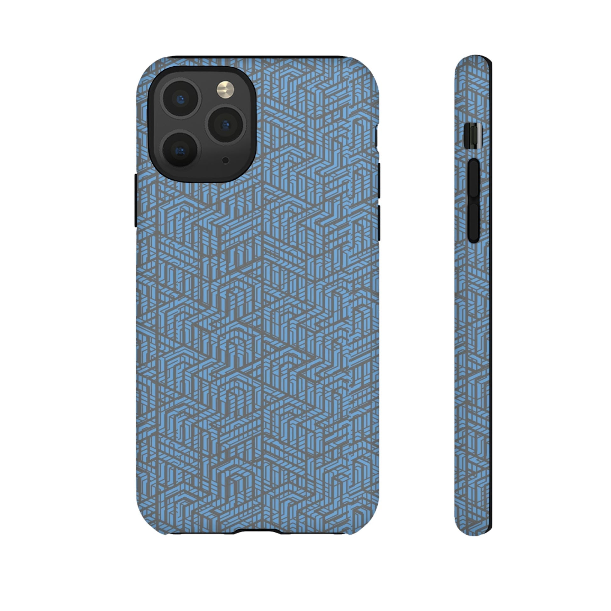 Phone Case-BLU GRADUS | Tough-iPhone 11 Pro-Matte-PhoneCaseBoss-Phone-Best-Phone-Cases