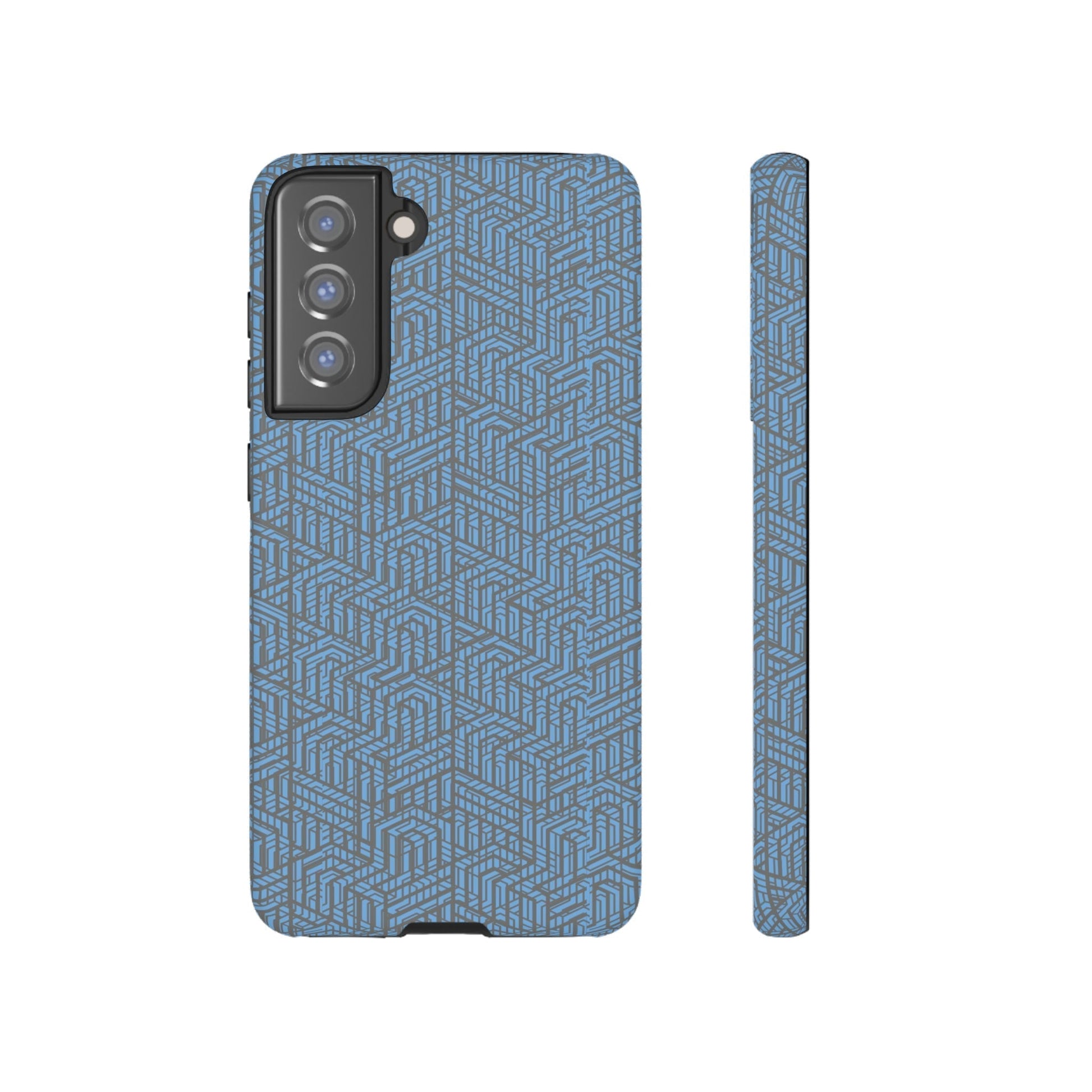 Phone Case-BLU GRADUS | Tough-Samsung Galaxy S21 FE-Matte-PhoneCaseBoss-Phone-Best-Phone-Cases