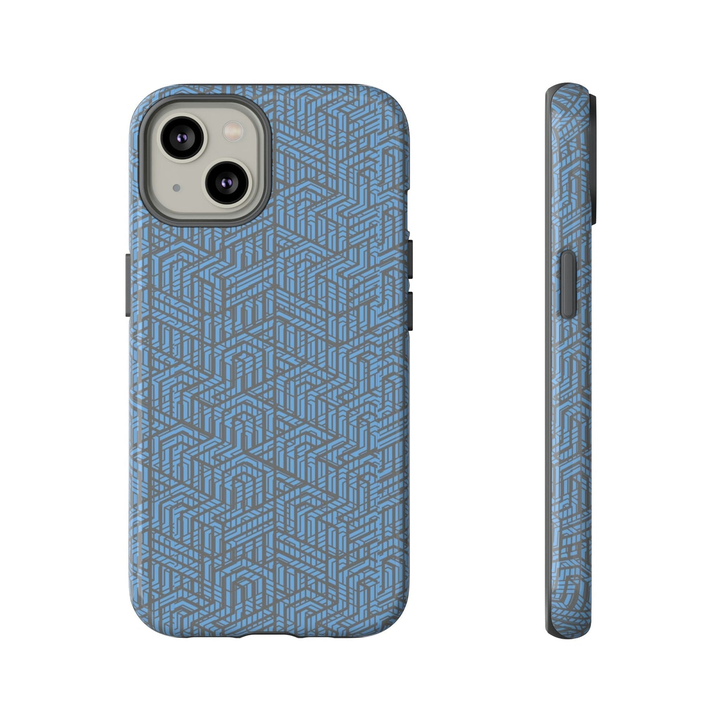 Phone Case-BLU GRADUS | Tough-iPhone 14-Glossy-PhoneCaseBoss-Phone-Best-Phone-Cases