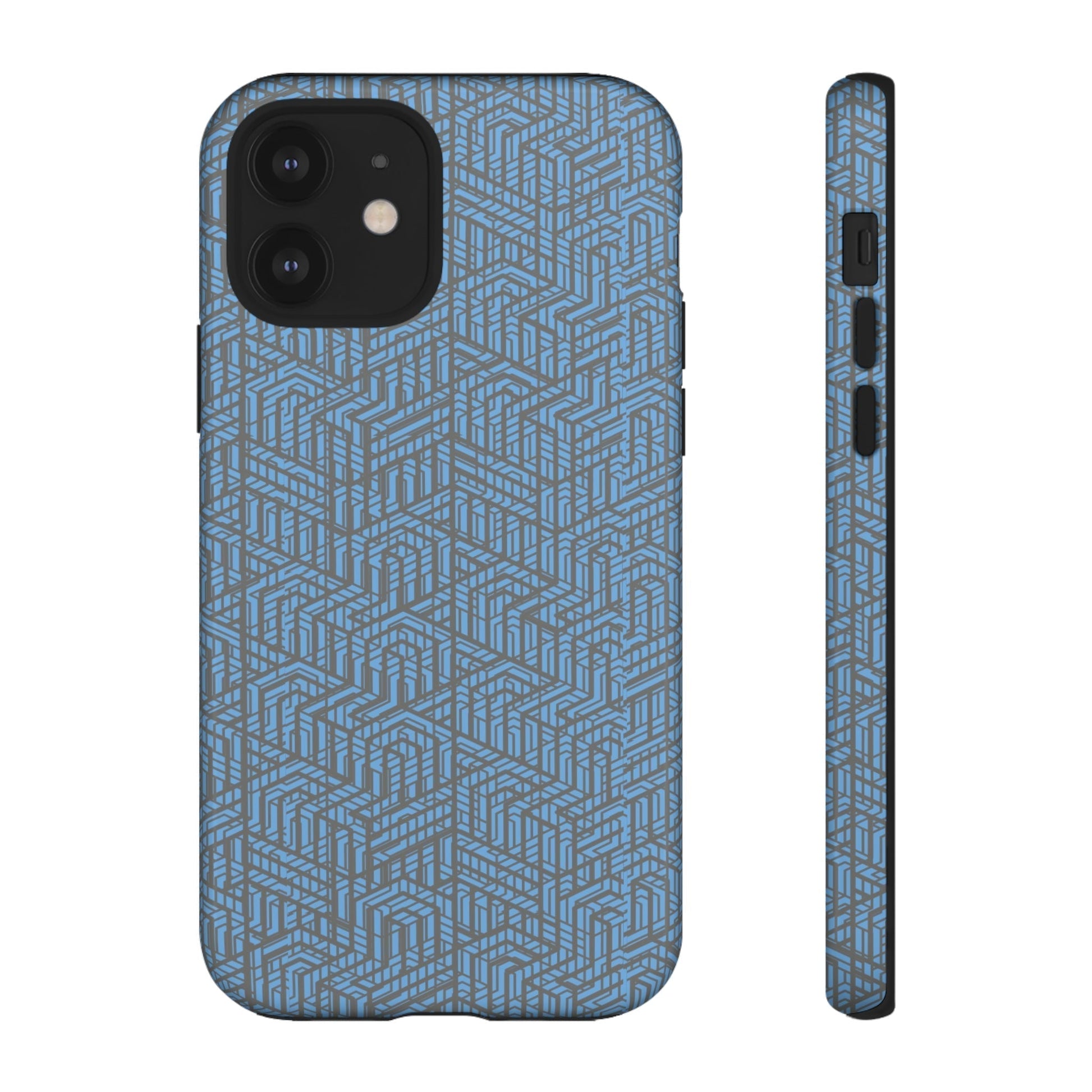 Phone Case-BLU GRADUS | Tough-iPhone 12-Glossy-PhoneCaseBoss-Phone-Best-Phone-Cases