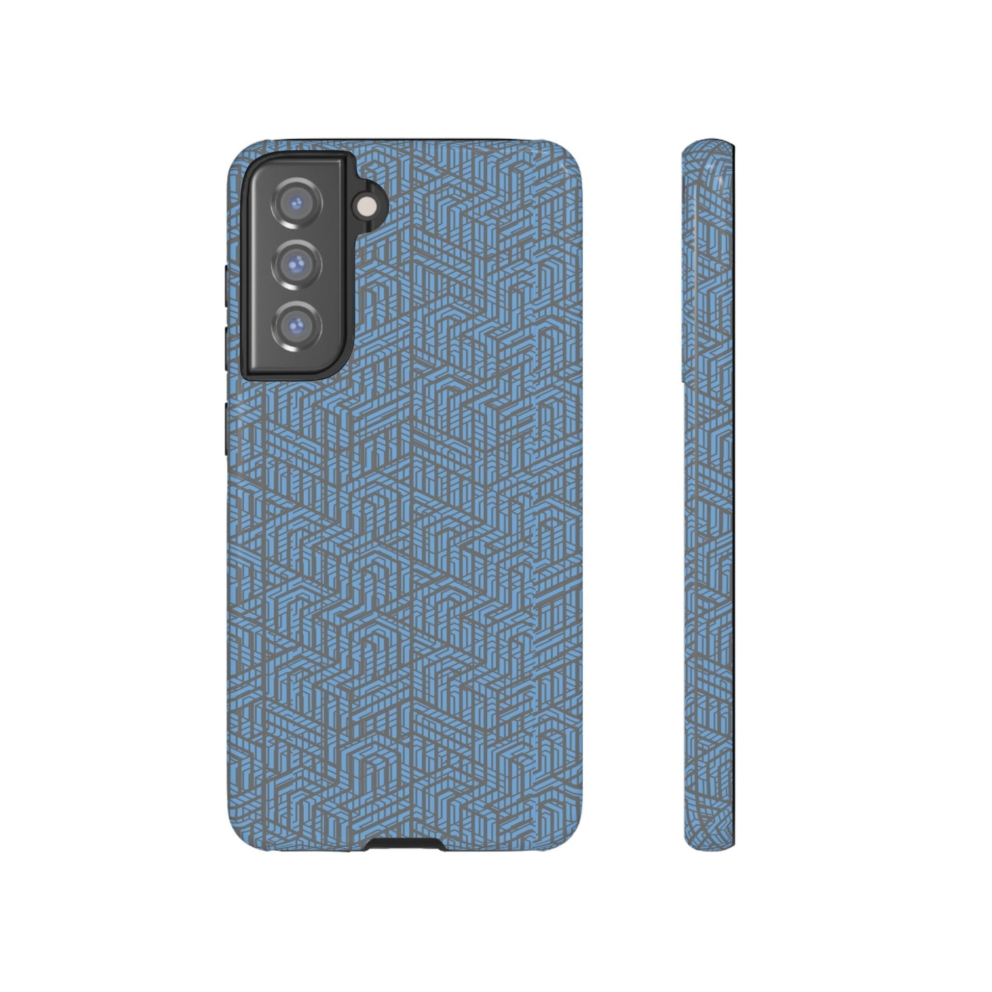 Phone Case-BLU GRADUS | Tough-Samsung Galaxy S21 FE-Glossy-PhoneCaseBoss-Phone-Best-Phone-Cases