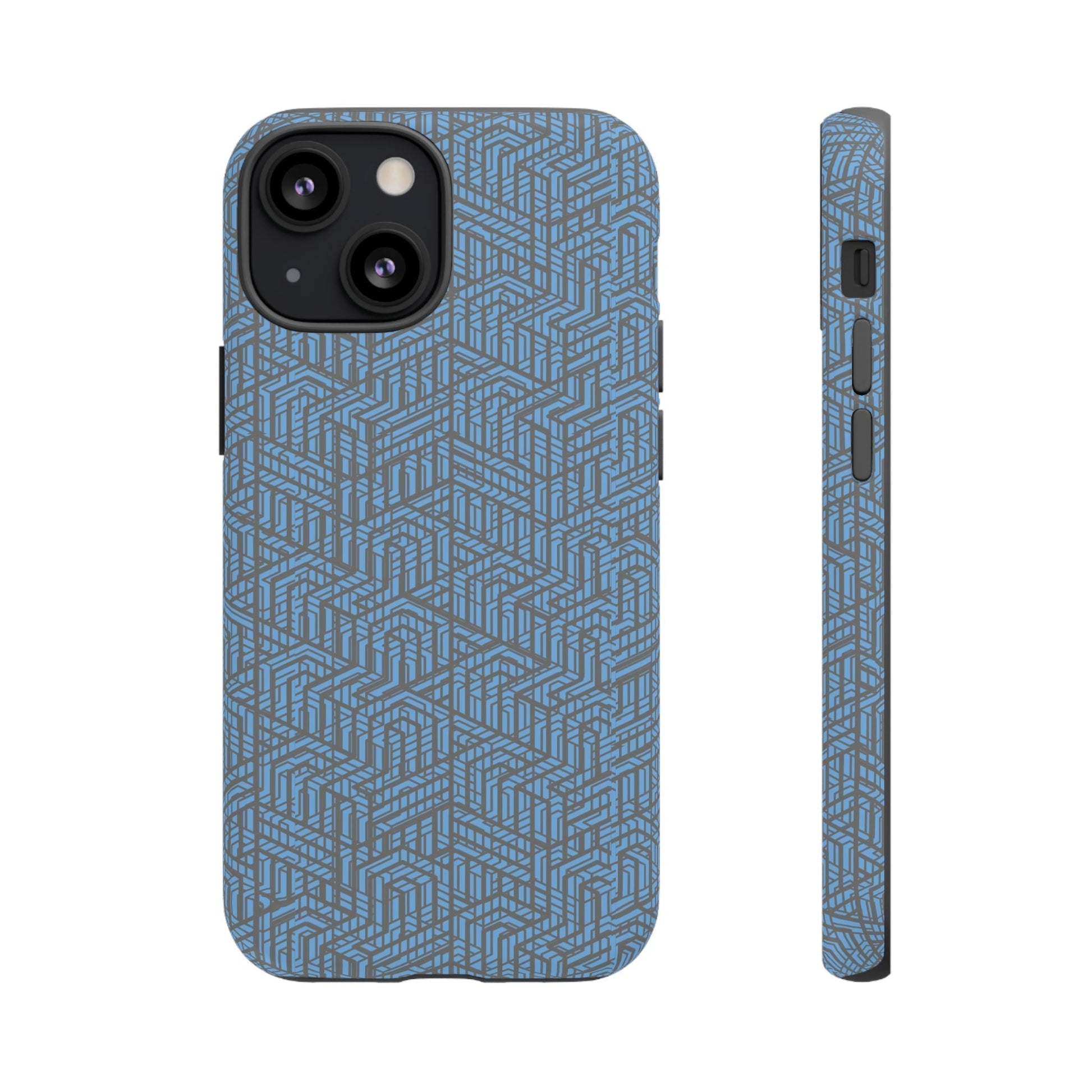 Phone Case-BLU GRADUS | Tough-iPhone 13 Mini-Matte-PhoneCaseBoss-Phone-Best-Phone-Cases