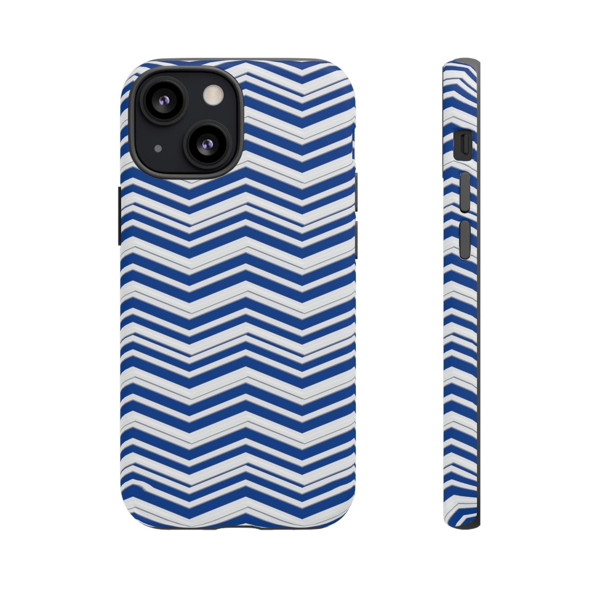 Phone Case-BLUE ANGLES | Tough-iPhone 13 Mini-Matte-PhoneCaseBoss-Phone-Best-Phone-Cases