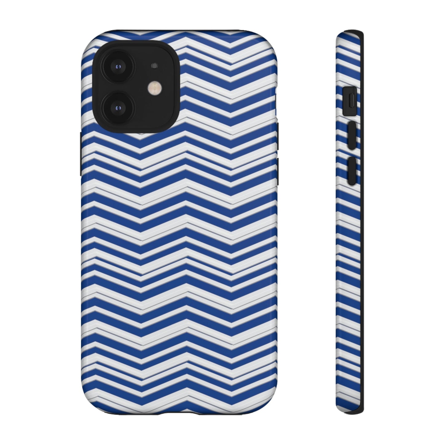 Phone Case-BLUE ANGLES | Tough-iPhone 12-Glossy-PhoneCaseBoss-Phone-Best-Phone-Cases