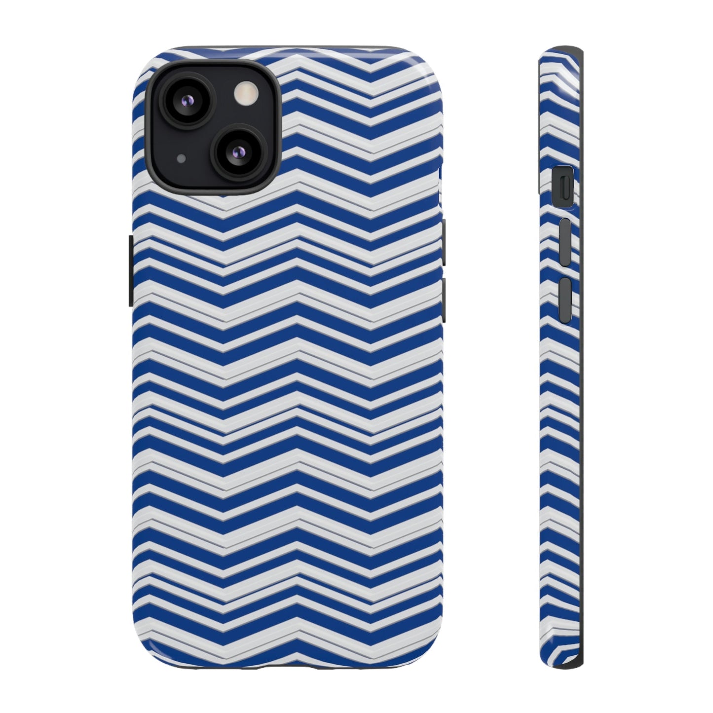 Phone Case-BLUE ANGLES | Tough-iPhone 13-Glossy-PhoneCaseBoss-Phone-Best-Phone-Cases