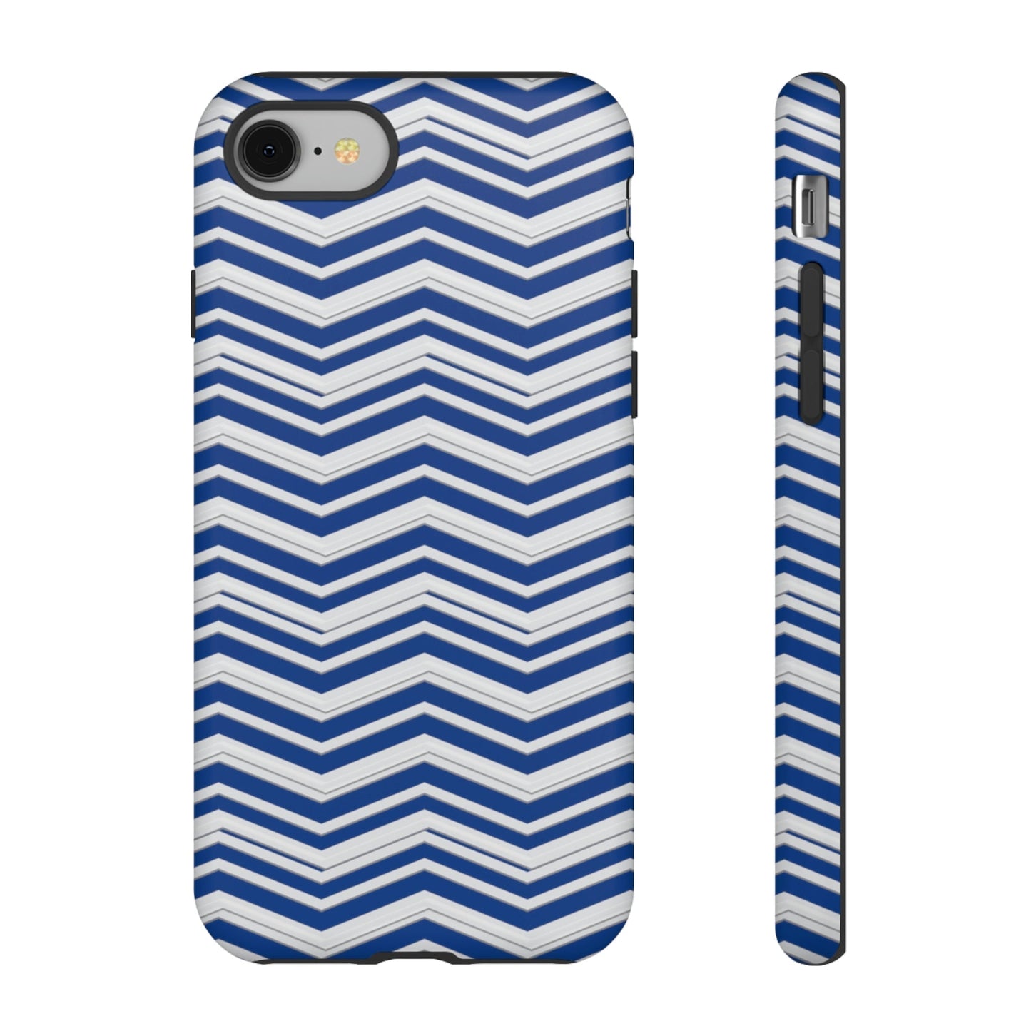 Phone Case-BLUE ANGLES | Tough-iPhone 8-Matte-PhoneCaseBoss-Phone-Best-Phone-Cases