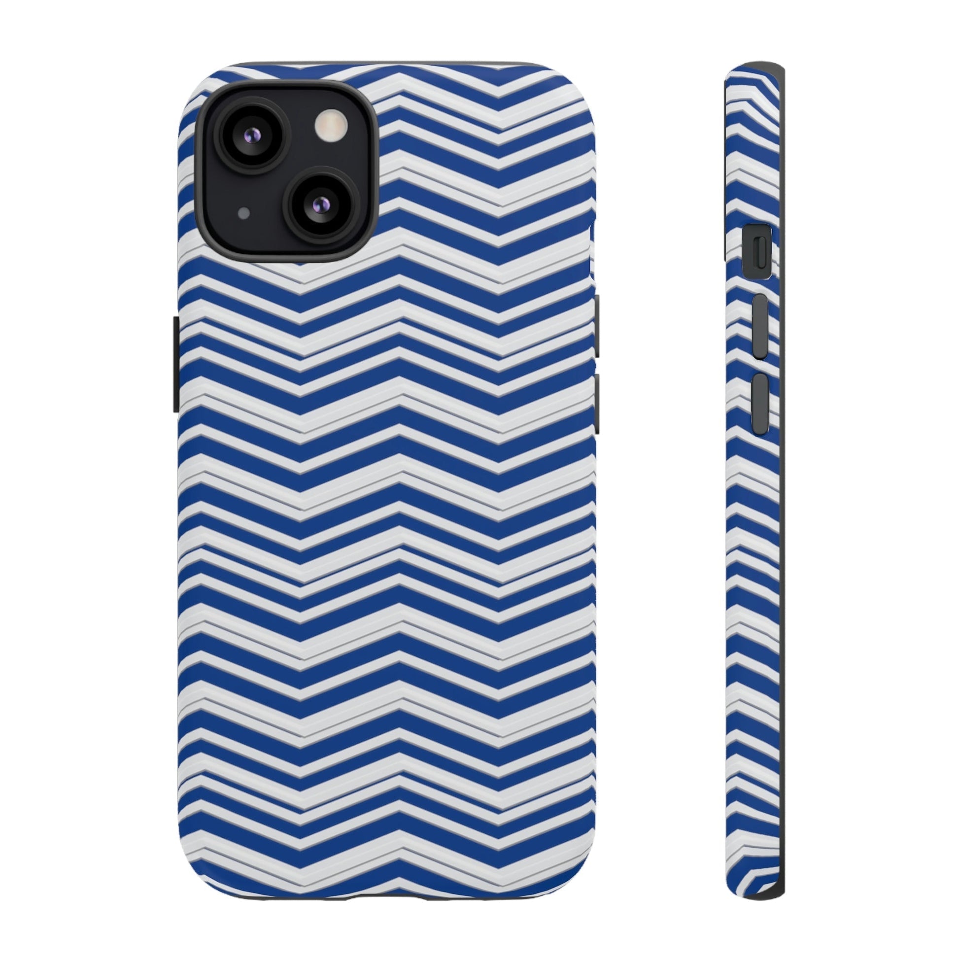 Phone Case-BLUE ANGLES | Tough-iPhone 13-Matte-PhoneCaseBoss-Phone-Best-Phone-Cases