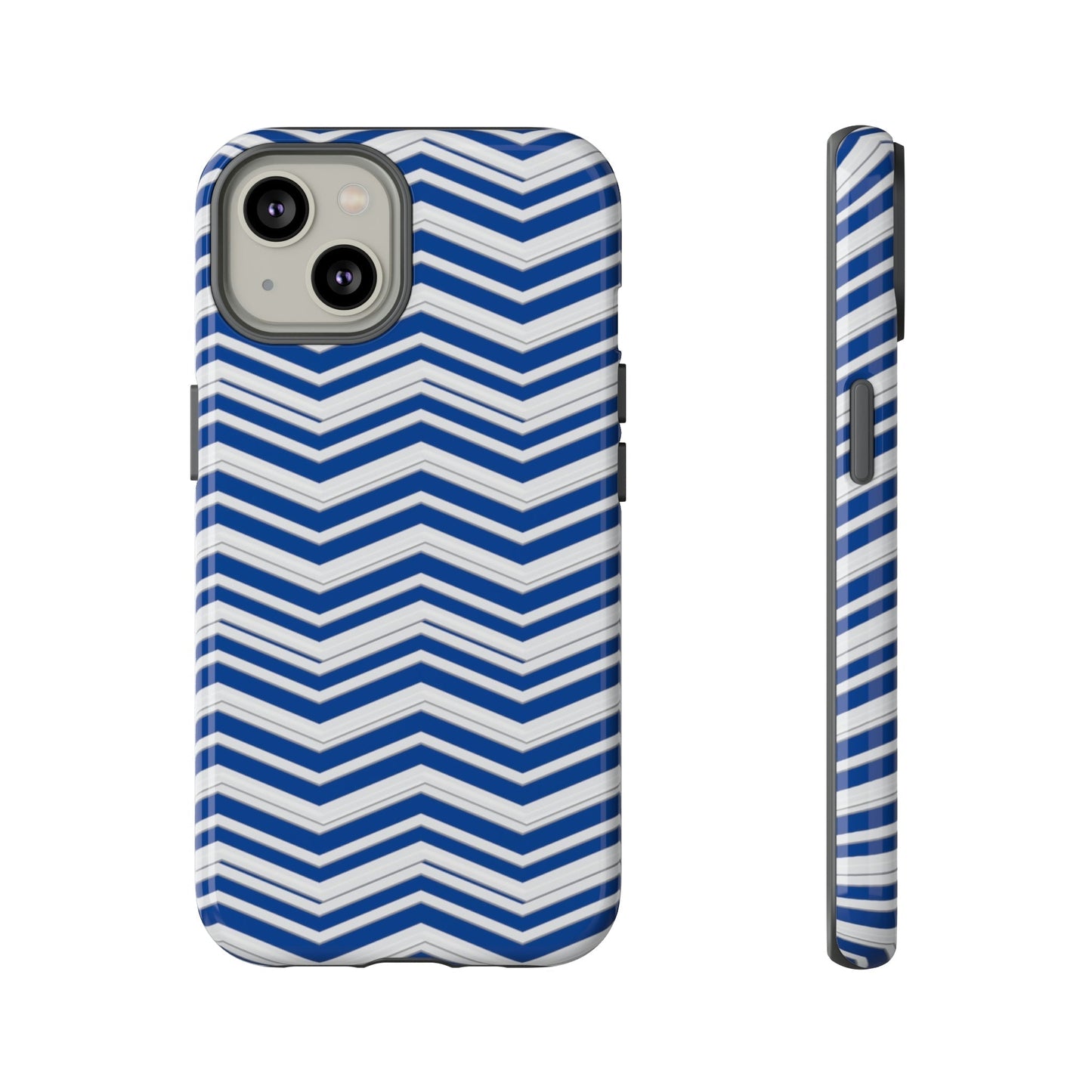 Phone Case-BLUE ANGLES | Tough-iPhone 14-Glossy-PhoneCaseBoss-Phone-Best-Phone-Cases