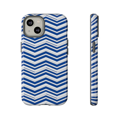 Phone Case-BLUE ANGLES | Tough-iPhone 14-Glossy-PhoneCaseBoss-Phone-Best-Phone-Cases