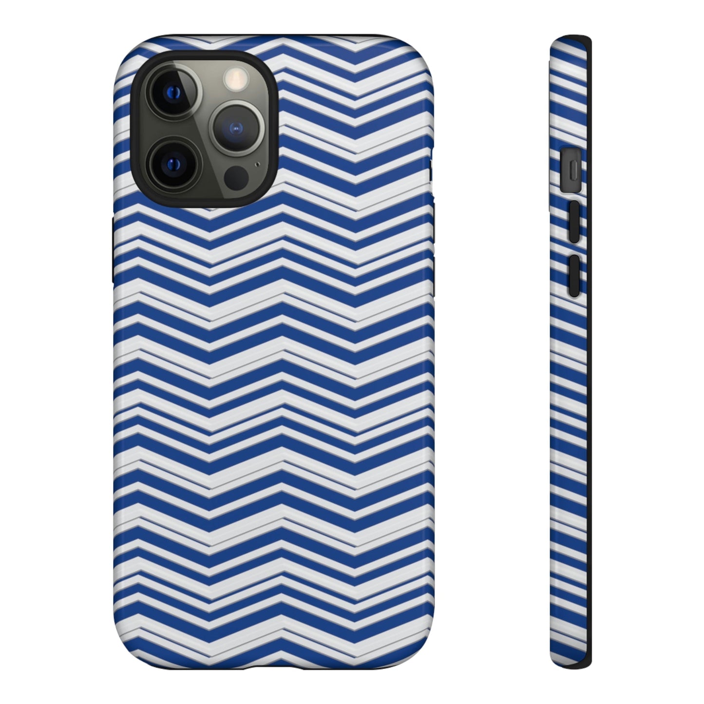 Phone Case-BLUE ANGLES | Tough-iPhone 12 Pro Max-Glossy-PhoneCaseBoss-Phone-Best-Phone-Cases