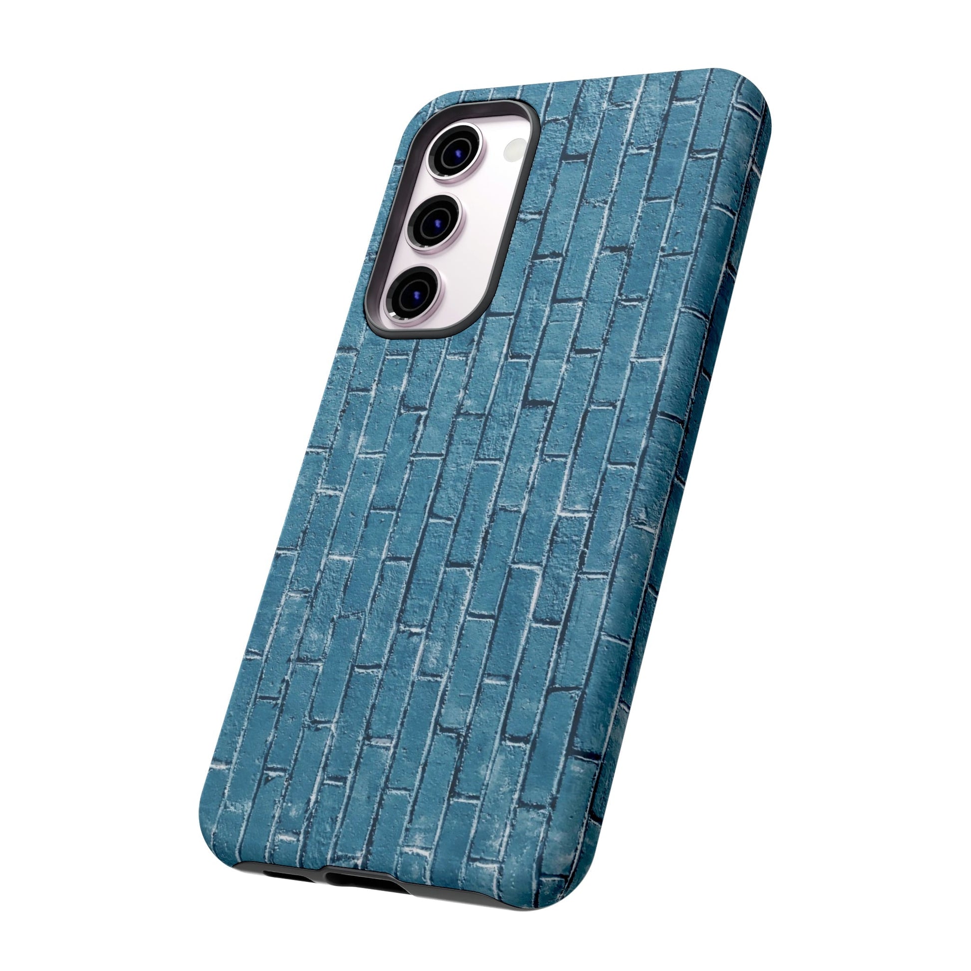 Phone Case-BLUE BRICK WALL | Tough-PhoneCaseBoss-Phone-Best-Phone-Cases