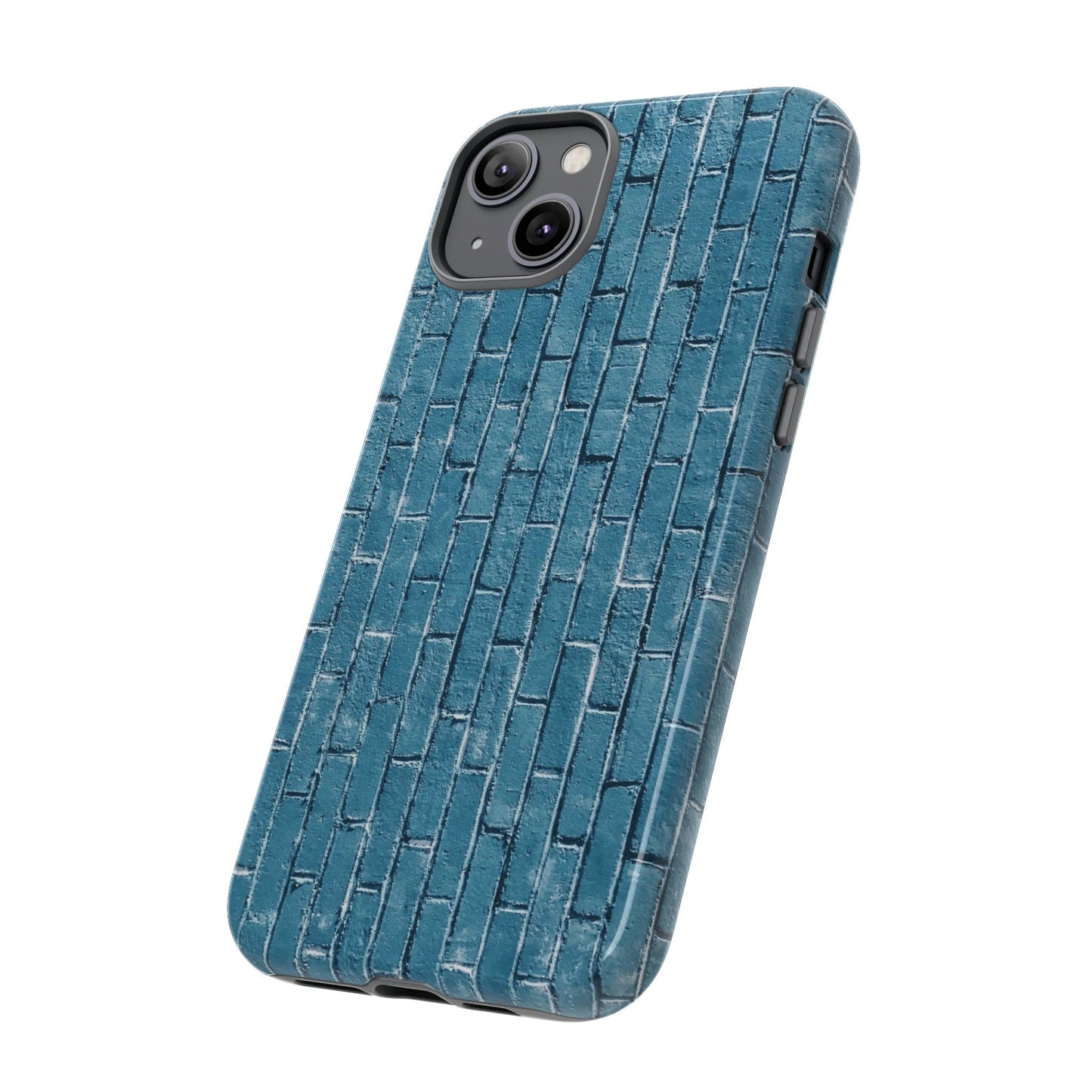 Phone Case-BLUE BRICK WALL | Tough-PhoneCaseBoss-Phone-Best-Phone-Cases