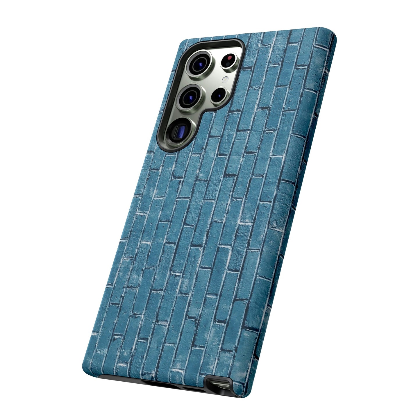 Phone Case-BLUE BRICK WALL | Tough-PhoneCaseBoss-Phone-Best-Phone-Cases