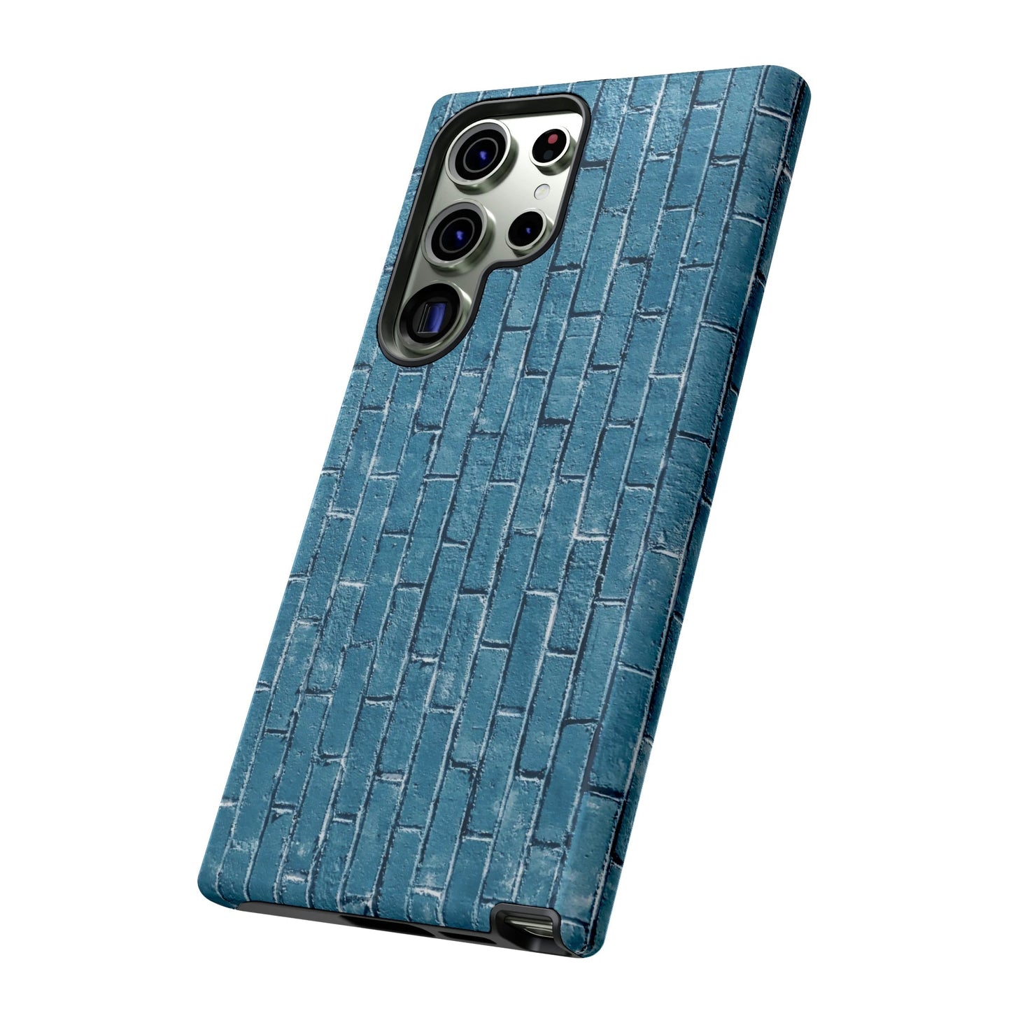 Phone Case-BLUE BRICK WALL | Tough-PhoneCaseBoss-Phone-Best-Phone-Cases