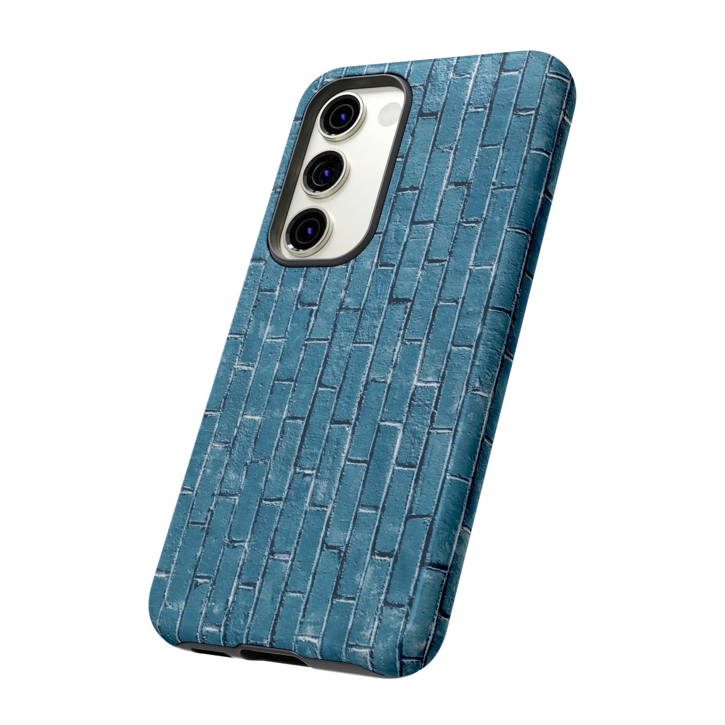 Phone Case-BLUE BRICK WALL | Tough-PhoneCaseBoss-Phone-Best-Phone-Cases