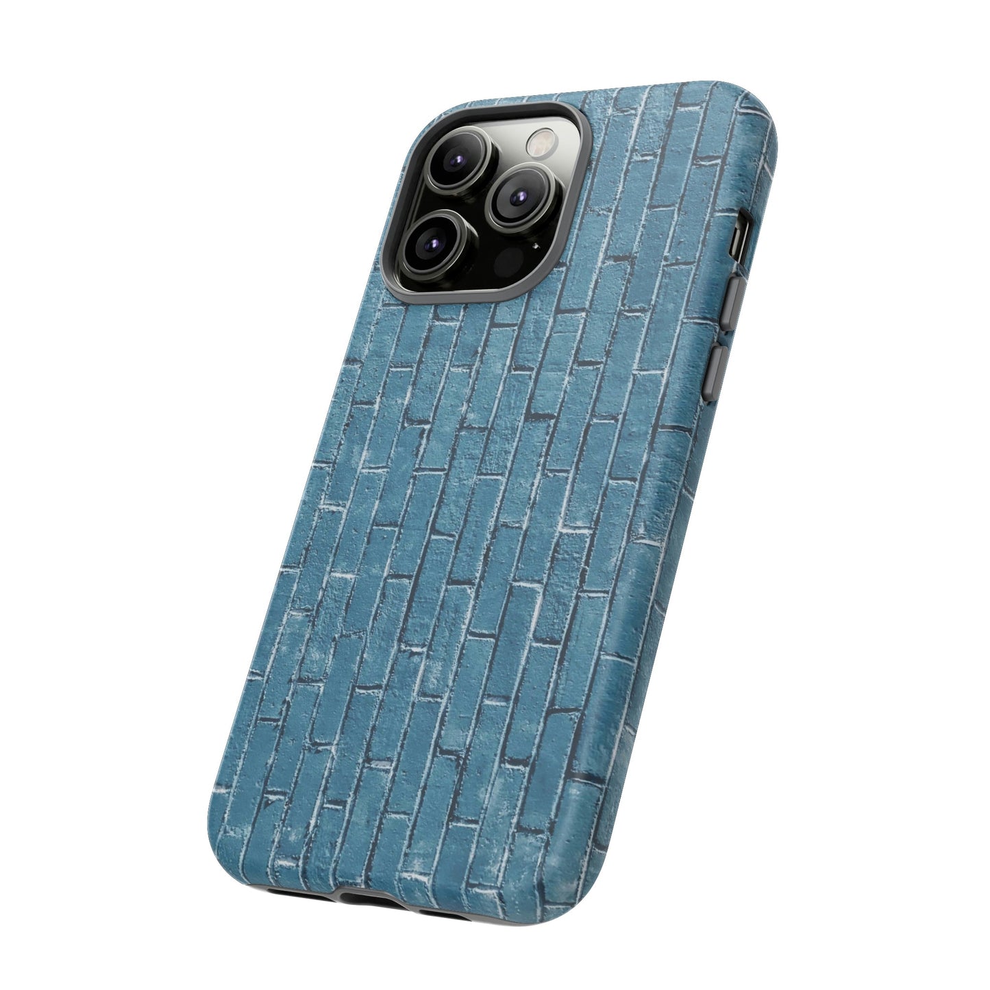 Phone Case-BLUE BRICK WALL | Tough-PhoneCaseBoss-Phone-Best-Phone-Cases