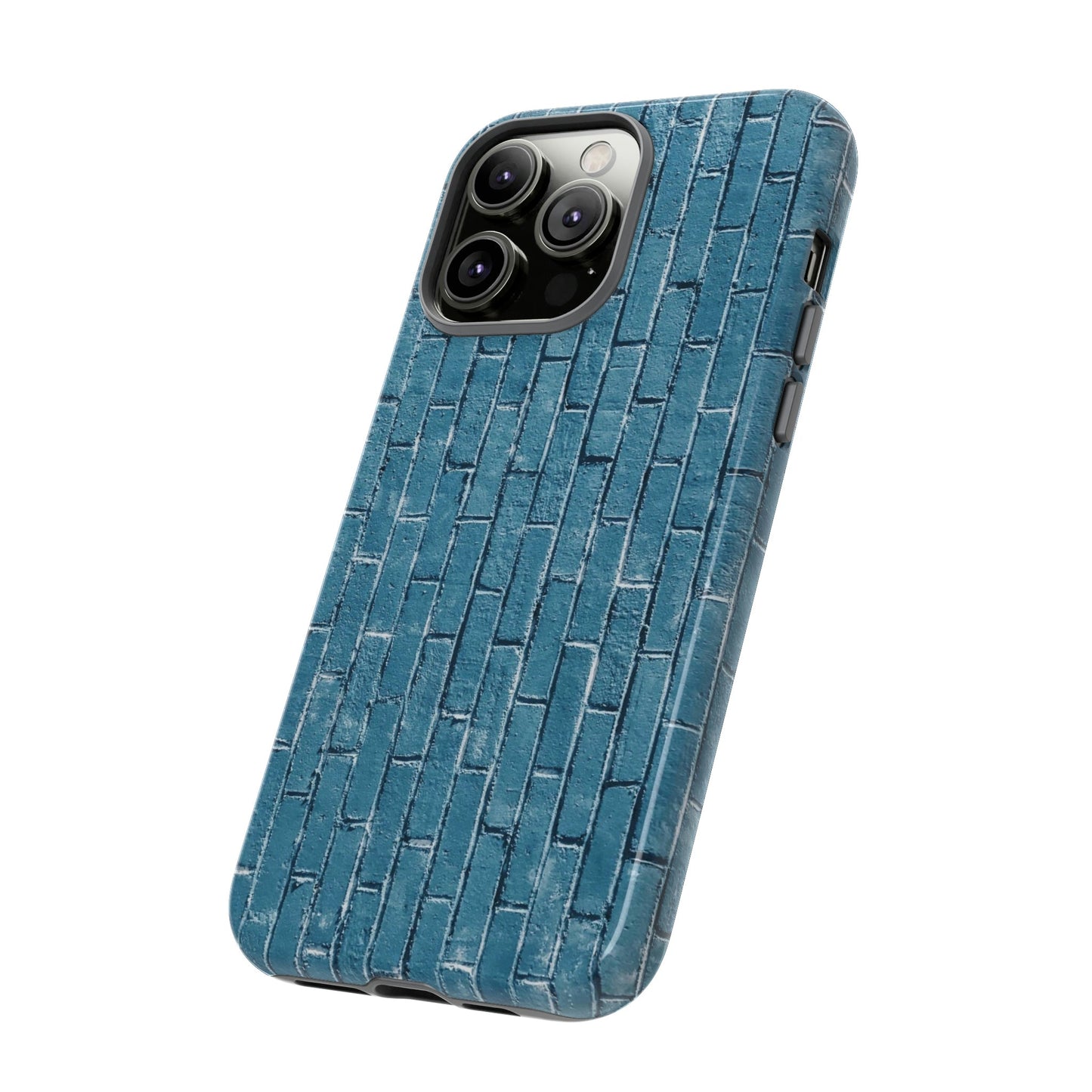 Phone Case-BLUE BRICK WALL | Tough-PhoneCaseBoss-Phone-Best-Phone-Cases